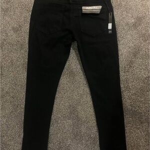 AMIRI Jet Black Skinny Men's Jeans